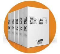 Roe Tenpo Multi-Purpose A4 Printer Paper, White, 2500 Sheets - Compatible A4 Paper with Inkjet, Laser Printers & Copiers, Perfect for Home & Office Use (2500 Sheets)