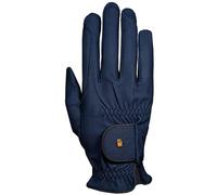 Roeckl Roeck Grip Winter Grippy Gloves Navy Touch Close Fastenings