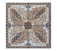 ROECKL scarf Paisley Mirage 90x90 Multi Beige