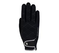 Roeckl Sports equestrian gloves JULIA, ladies winter riding glove, black 6