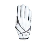 Roeckl Sports equestrian gloves LAILA, ladies summer riding glove, white 8
