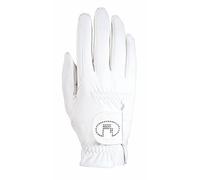 Roeckl Sports equestrian gloves LISBOA, ladies summer riding glove, white/white 6.5