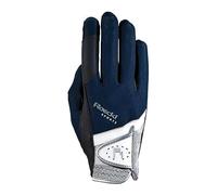 Roeckl Sports equestrian gloves MADRID, summer riding glove, navy blue 6