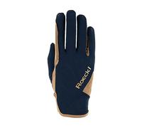 Roeckl Sports equestrian gloves MARENO, summer riding glove, navy night 8.5
