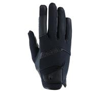 Roeckl Sports equestrian gloves MILLERO, summer riding glove, black 6.5