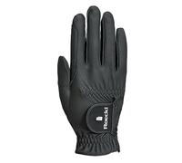 Roeckl Sports equestrian gloves ROECK-GRIP PRO, summer riding glove, black 7.5