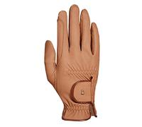 Roeckl Sports equestrian gloves ROECK-GRIP, summer riding glove, caramel 9.5