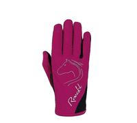 Roeckl Sports equestrian gloves TRYON, kids&youngst. summer riding glove, berry 6
