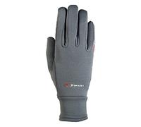 Roeckl Sports equestrian gloves WARWICK, winter riding glove, anthracite 9,5