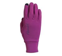 Roeckl Sports equestrian gloves WELDON, winter riding glove, berry 7,5
