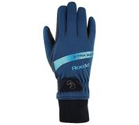 Roeckl Sports equestrian gloves WYNNE, winter riding glove, dress blue 6,5