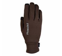 Roeckl Weldon Riding Gloves - Horse Riding Gloves - Brown - Size: Glove 7