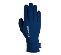 Roeckl Weldon Riding Gloves - Horse Riding Gloves - Navy - Size: Glove 7