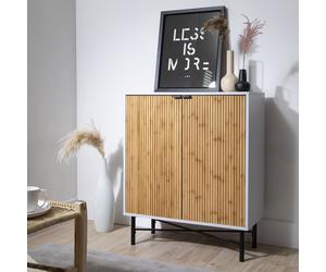 Rökstorp Sideboard in Grey & Pine