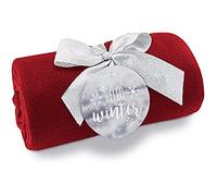 Römer Wellness Fleece Blanket 100% Polyester Fleece Red Winter Special 25 x 14 x 10 cm