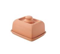 Römertopf Klima Butter Dish, Ceramic, Terracotta, 13,7cm, 11,8cm, 8,3cm