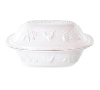 Römertopf Rustico Roasting Dish for 4 People - 3 Litre Casserole Dish with Ceramic Lid - For Stewing, Roasting and Steam Cooking - Oven-Safe