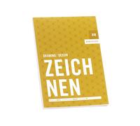 Römerturm Drawing pad, DIN A3, 160 g/m², Bright White, Slightly Rough, glued at