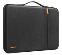 ROEPHY 13 Inch Laptop Sleeve Case,Water Resistant Laptop Protective Carry Case for MacBook Air Pro/Microsoft Surface/Dell XPS 13/HP ENVY/Lenovo ThinkPad/ASUS/Acer,Black