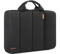 ROEPHY 14 Inch Laptop Sleeve Case, Water-Resistant Shockproof Laptop Protective Carry Bag for MacBook 15/Acer Chromebook/Lenovo IdeaPad ThinkPad/HP Pavilion EliteBook/Dell XPS, Black