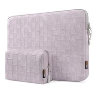 ROEPHY 14" Laptop Sleeve Waterproof Tablet Case Portable PC Bag Pouch for 14 Inch Chromebook/Lenovo IdeaPad ThinkPad/HP Pavilion 14 Stream 14 / Dell/MSI/MacBook Air 15 M4 M3 M2, Purple