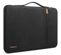 ROEPHY 16" Laptop Sleeve Water Resistant PC Bag Protective Tablet Case Pouch for 16 Inch Dell/HP Pavilion Envy/Lenovo ThinkPad IdeaPad/ASUS Vivobook/MacBook Pro 16 M3 M2 M1 / Acer/LG,Black