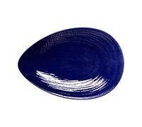 Rörstrand Blue Fire serving platter Blue, 20x29 cm