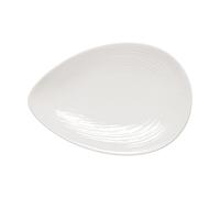 Rörstrand Blue Fire serving platter White, 20x29 cm