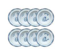 Rörstrand Ostindia deep plate Ø24 cm 8-pack - Blue