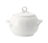 Rörstrand Swedish Grace bowl with lid 40 cl snow (white)