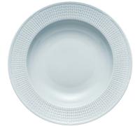 Rörstrand Swedish Grace deep plate Ø25 cm ice (light blue)