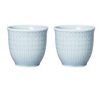 Rörstrand - Swedish Grace Egg Cups 4 cl 2-pack, Ice (Light Blue) - Ice (Light Blue)