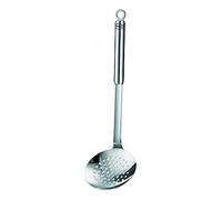 Rösle 10652 Round Handle Skimmer Strainer, 18-10 Steel, Silver