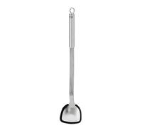RÖSLE 25449 BBQ Wok Spoon, 18/10 Stainless Steel Silicone, Silver-Coloured/Black