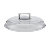 Rösle 91492 Borosilicate Glass Lid, Transparent, Glass, Transparent, Durchmesser 28 cm