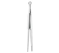 RÖSLE Fine Tongs, High-Quality Needle Nose Tongs for Gripping and Turning Food When Cooking or Frying, 18/10 Stainless Steel, High-Gloss/Matt, 31 x 2 x 6 cm