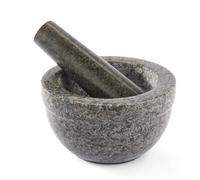 Rösle Granite Spice and Herb Grinding Mortar and Pestle, Stainless Steel