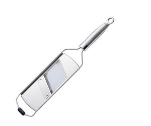 RÖSLE Julienne Slicer Slicer for Vegetables, 3 Inserts, Silicone Base, 18/10 Stainless Steel, Includes Protective Cover
