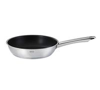 Rösle Proplex Non-Stick Coating, Stainless Steel 18/10, PFOA-Free, Induction and Oven-Safe, Frying pan Moments 20 cm, Black/Silver matt, 40 x 21.5 x 7.5 cm
