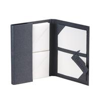Rössler 10261900201 Real Handmade Letter Paper Folder with 15 Envelopes DIN C6 and 15 Letter Papers DIN A5 White