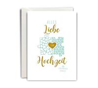 Rössler 11901837004 Yay Card, B6 MP, Alles Liebe zur Hochzeit, 1 Piece
