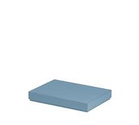 Rössler Boxline 13521453151 Cardboard Box Rectangular Suitable for DIN A5, Denim, Pack of 1