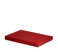Rössler Boxline 13521453360 Cardboard Box Rectangular Suitable for DIN A4 Red Pack of 1