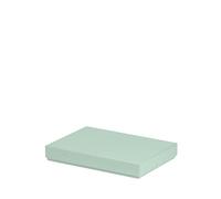 Rössler Boxline 13521453651 Cardboard Box Rectangular Suitable for DIN A5, Mint, Pack of 1