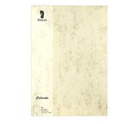 Rössler Coloretti 220701506 Writing Paper 80 g/m² DIN A4 Chamois Marble 10 Sheets