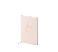 Rössler My Journal Bullet Planning Book, Powder Pink - Yah it's today, 96, sheets, dotted grid, Hot Foiled