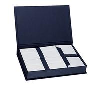 Rössler Papier 1051831009 - Papier Royal - cassette voor briefpapier, 40/10/50, A4/DL/DL, blauw/wit