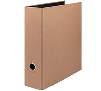 Rössler Papier 1317452620 - S.O.H.O. Map DIN A4 met hefboommechanisme, rugbreedte 85 mm, kraft, 1 stuk