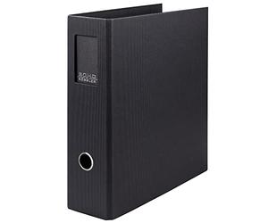 Rössler Papier 1317452709 - S.O.H.O. Map DIN A4 met rugetiket, rugbreedte 85 mm, zwart, 1 stuk