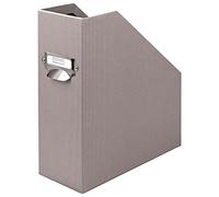 SOHO A4 115 mm Magazine Box with Handle and Index Holder - Taupe